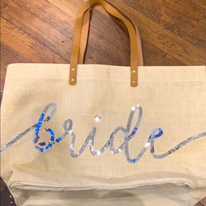Bride tote